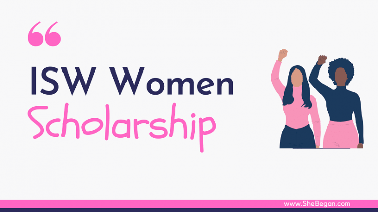 ISW International Scholarship for Women 2021