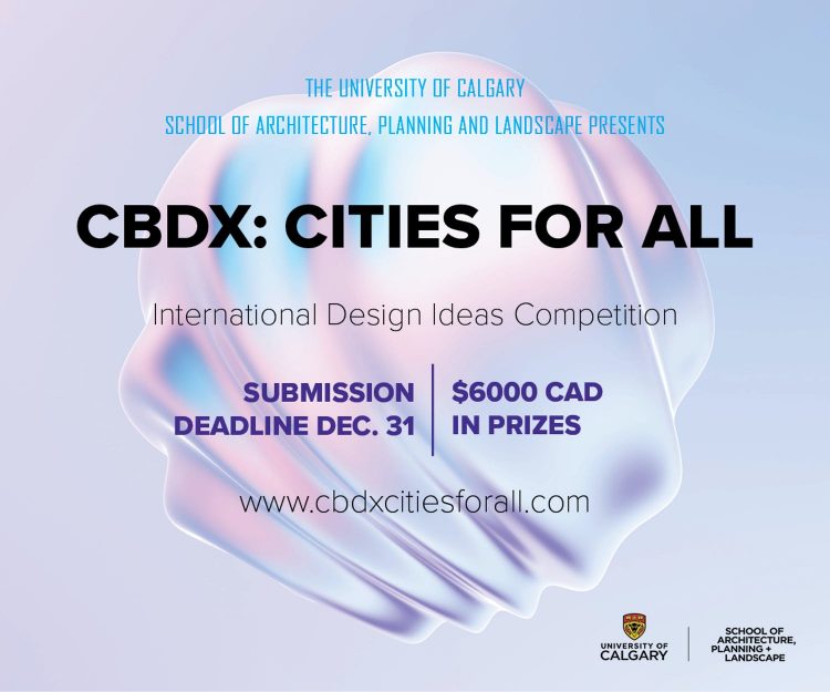  CBDX: Cities For All International Design Ideas Competition
