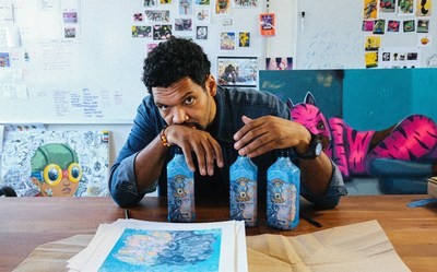 Create Limited Edition spray can designs for Bombay Sapphire