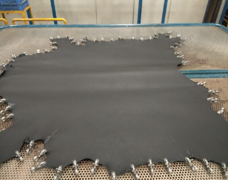 Automation Of Toggling The Leather Hides