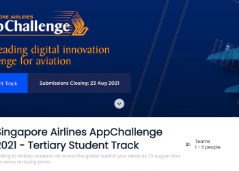 Singapore Airlines AppChallenge 2021 - Tertiary Student Track