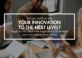 Apply for the Stockholm Innovation Scholarship