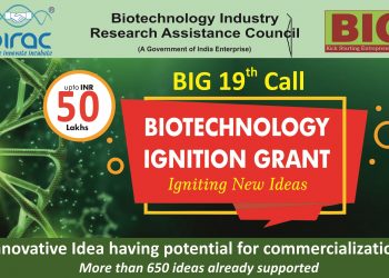 BIRAC BIG 19th Call Incubator Program