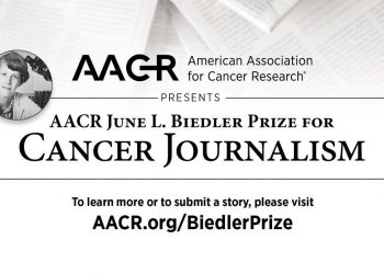 The Aacr June L. Biedler Prize For Cancer Journalism Prize