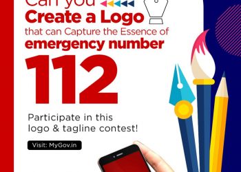 Design a Logo and Tagline for Dial 112 in Bihar