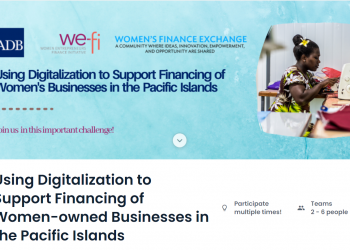 Using Digitalization to Support Financing of Women-owned Businesses in the Pacific Islands