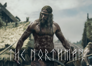 Create digitally illustrated poster artwork inspired by The Northman