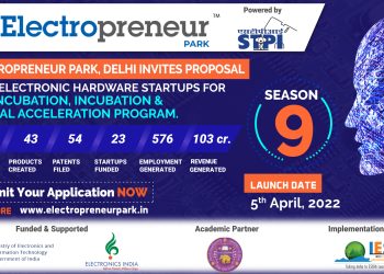 ElectropreneurPark Delhi- Incubation Program - Season 9