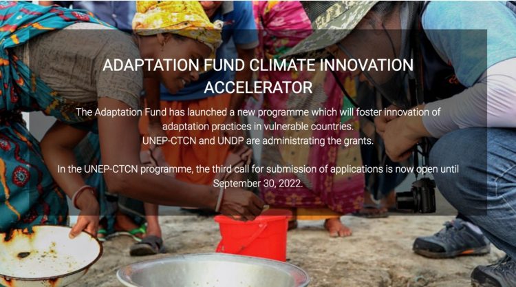 Adaptation Fund Climate Innovation Accelerator – UNEP CTCN