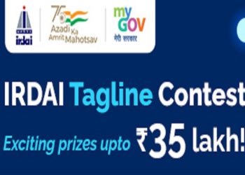 Suggest a Tagline for IRDAI win 35 Lakhs
