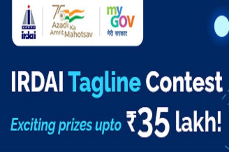 Suggest a Tagline for IRDAI win 35 Lakhs
