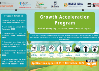 Growth Acceleration Program with 4i - Integrity Innovation Inclusion and Impact