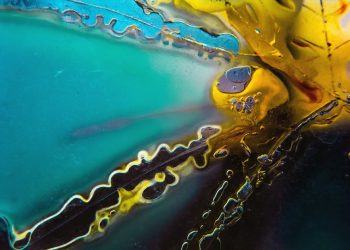 Emulsified oil removal from treated sewage water