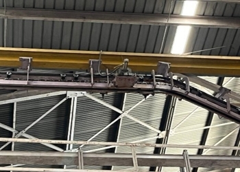 Detection of loose fasteners and cracks in welds in structural members