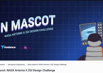 Moon Mascot - NASA Artemis II ZGI Design Challenge