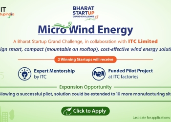 Micro Wind Energy – A Bharat Startup Grand Challenge With ITC