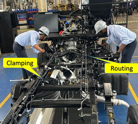 Automating Clamping and Routing Inspections at the End-of-Line and Pre-Delivery Inspection