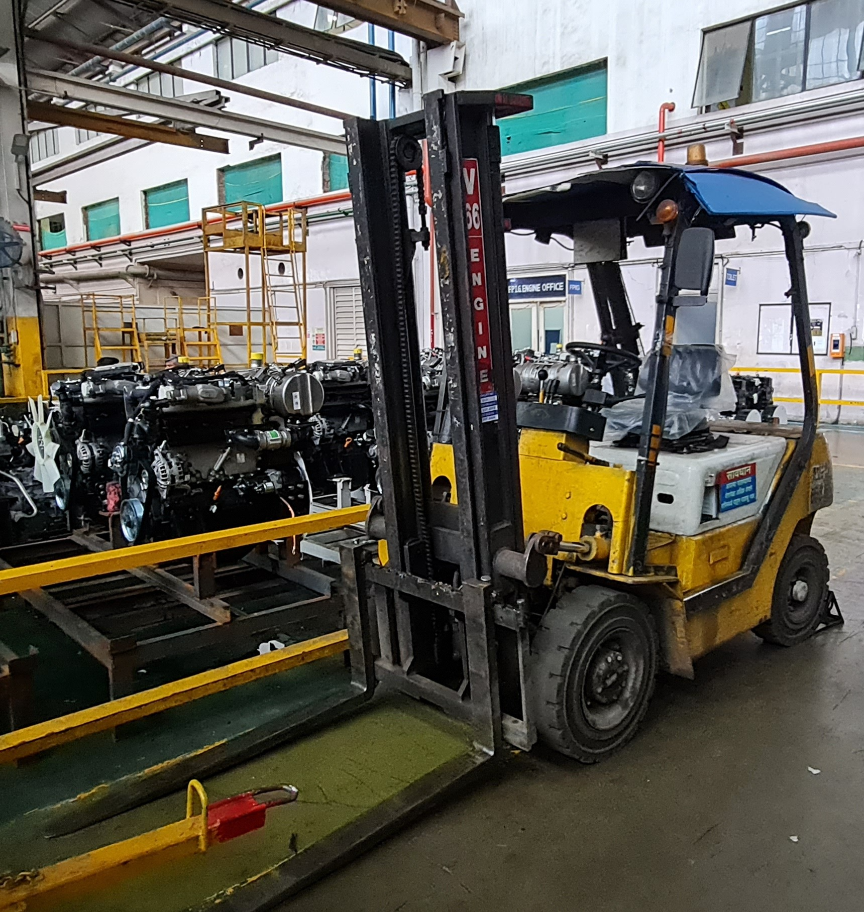 Emergency Auto-Braking System for diesel