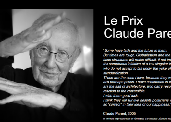 Prix Claude Parent 2026 Claude Parent Prize