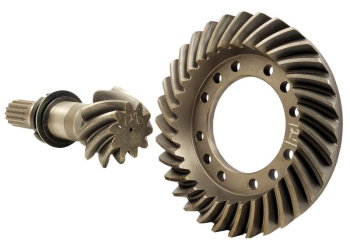 Traceability enhancement for crown wheel and pinion in vehicle axle assembly