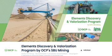 Elements Discovery & Valorization Program by OCP's SBU Mining