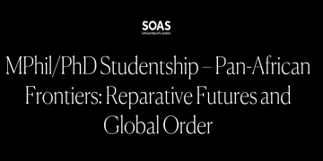 Fully Funded PhD in Pan-African Frontiers at SOAS University 2026