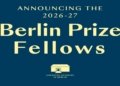 Berlin Prize at the American Academy in Berlin Academic Year 2027