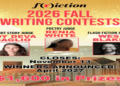 F(r)iction Fall 2026 Writing Contests