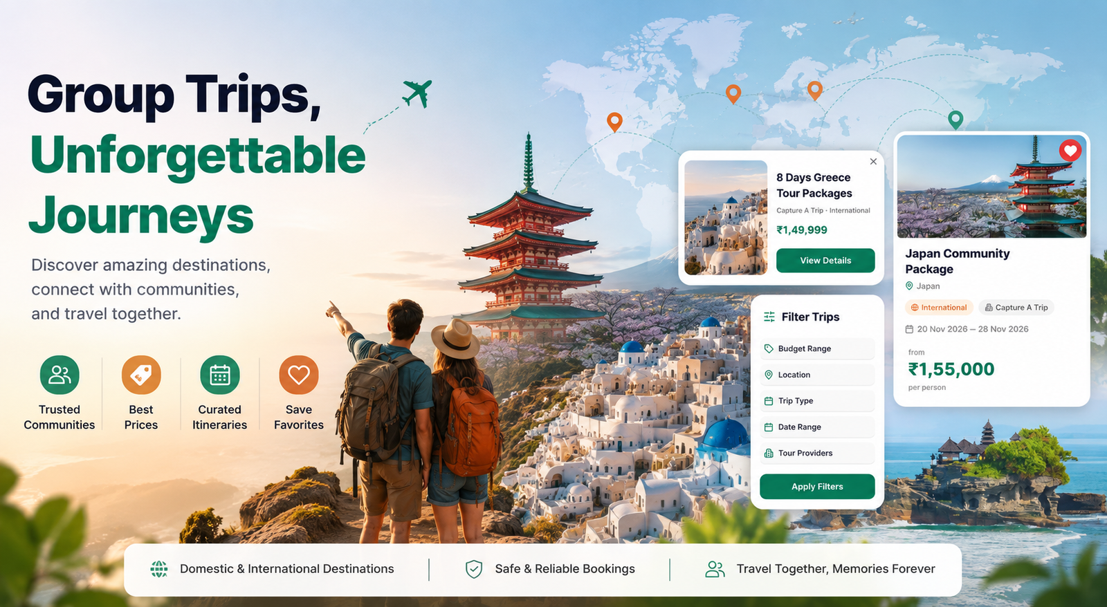Group Trips Aggregator App